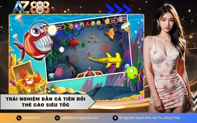 Bắn cá tiên đổi thẻ