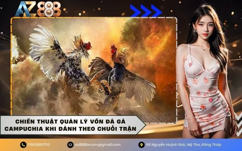 Chiến thuật quản lý vốn đá gà campuchia khi đánh theo chuỗi trận