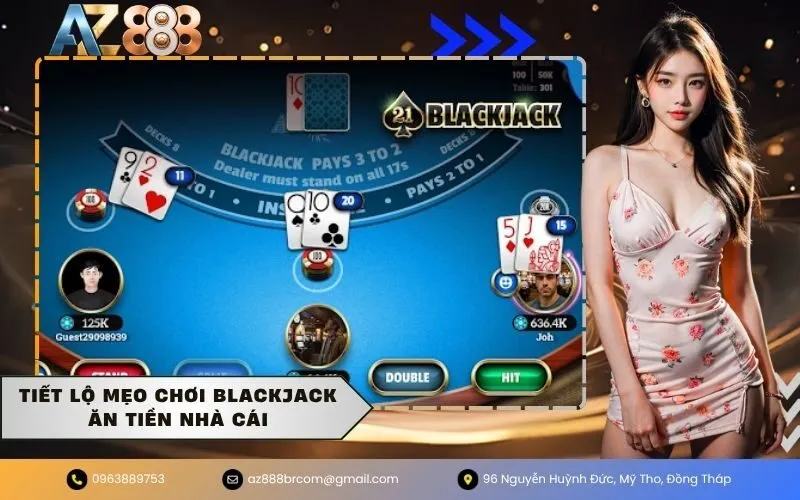 Mẹo chơi blackjack