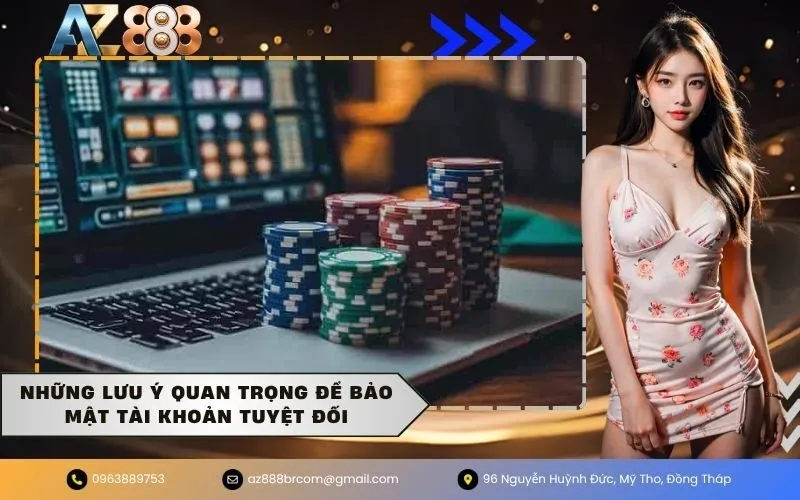 Những lưu ý quan trọng để bảo mật tài khoản tuyệt đối
